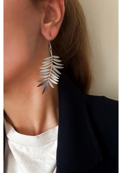 Paslanmaz Çelik Laser Aquili Sallantılı Kadın Küpe fiyatları