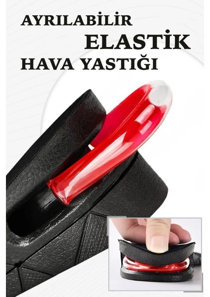 2 Çift Boy Uzatma Tabanlık 5 cm 2 Kademeli Havalı Gizli Boy Uzatıcı Unisex Ayakkabı Içi