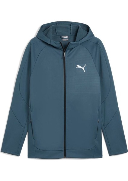 Evostrıpe Warm Full-Zip Dk Sweatshirt Mavi 68170325 Erkek