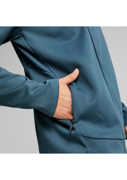 Evostrıpe Warm Full-Zip Dk Sweatshirt Mavi 68170325 Erkek fırsatları