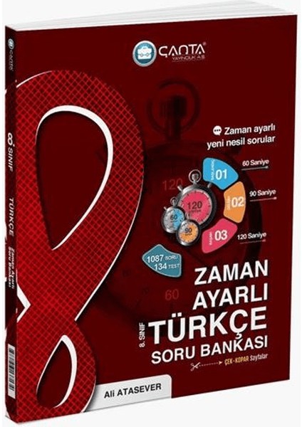 8. Sınıf Türkçe Zaman Ayarlı Kazanım Soru Bankası