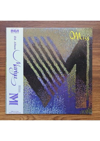 onlyjapanvinyl Mariya Takeuchi – Miss M 33'lük LP PLAK