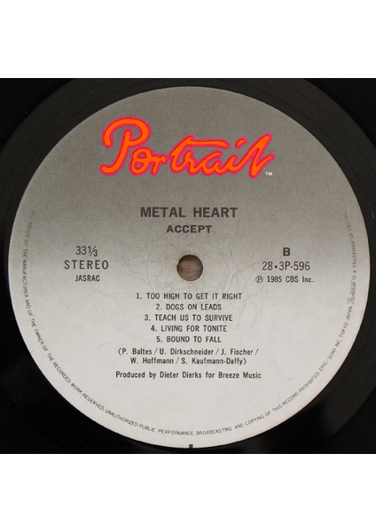 Accept - Metal Heart indirimleri