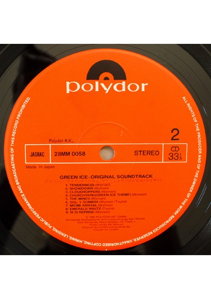 Bill Wyman - Green Ice Soundtrack indirimleri