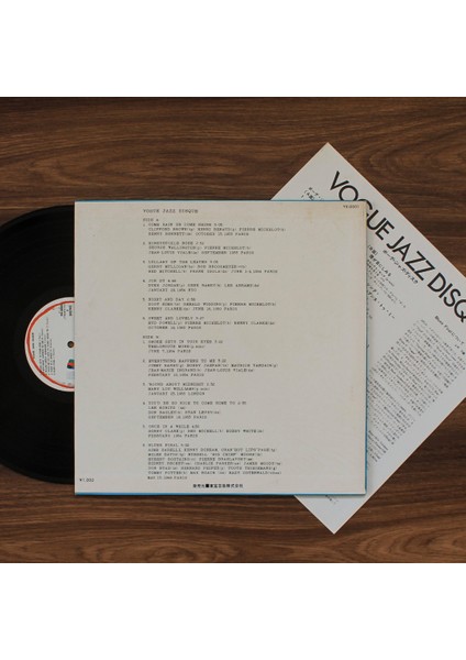 Vogue Jazz Disque fiyatları