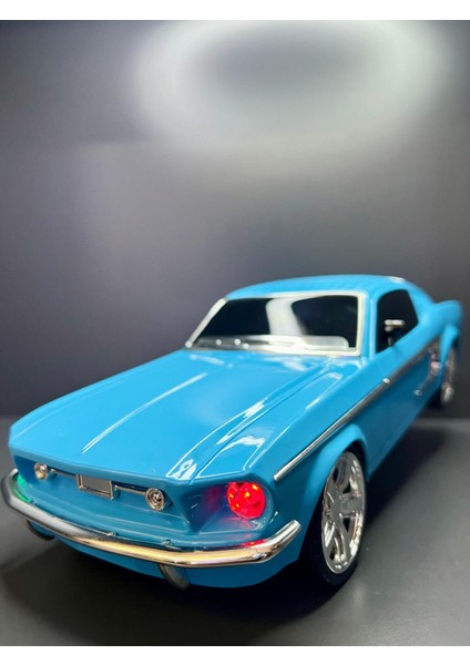 Mustang 1967 Model Bluetooth, USB ve Radyo Özellikli Full Metal Koleksiyon Klasik Oyuncak Araba-Ofis fiyatları