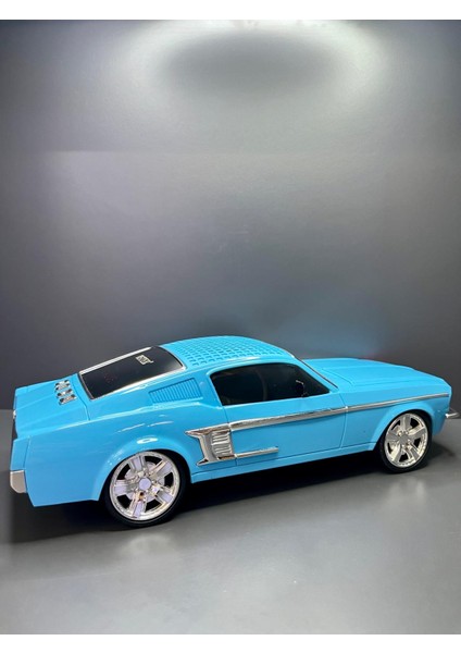Mustang 1967 Model Bluetooth, USB ve Radyo Özellikli Full Metal Koleksiyon Klasik Oyuncak Araba-Ofis fırsatları