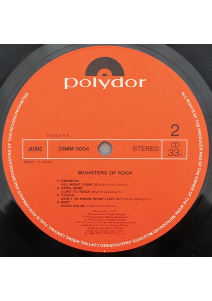 Monsters Of Rock