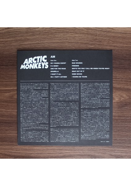 Arctic Monkeys - Am modelleri