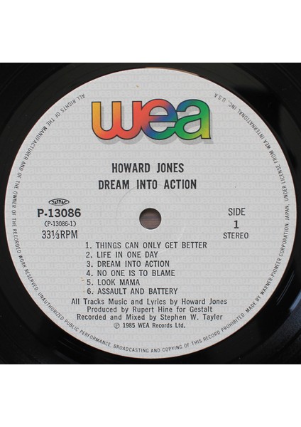 Howard Jones - Dream Into Action