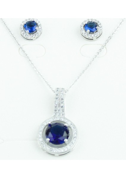 Abiye Kolye Küpe Set
