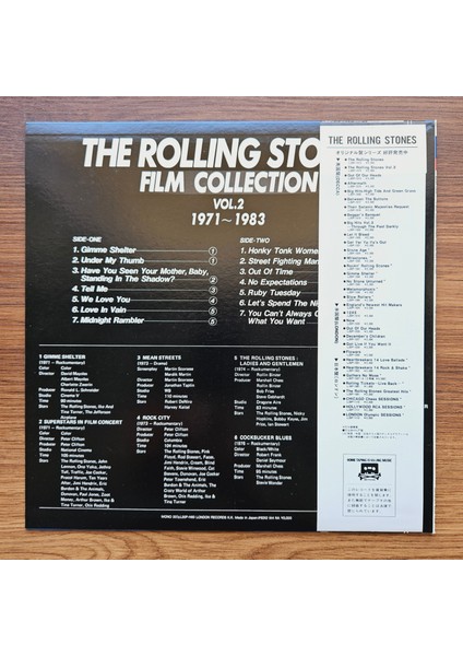 The Rolling Stones – Film Collection Vol.2 1971~1983 fiyatları