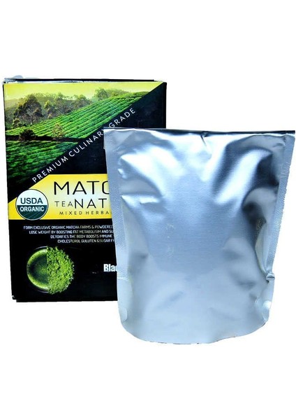 Black Natural Matcha Natural Çayı 100 gr