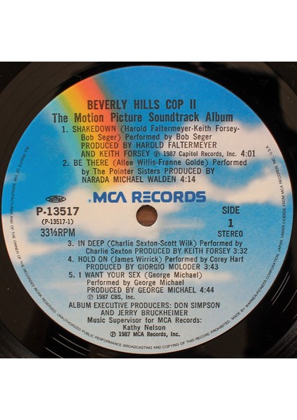 Beverly Hills Cop Iı (The Motion Picture Soundtrack Album)