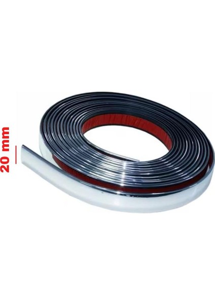 20MM Dekoratif Nikelajlı Şerit Çıta 2 Metre modelleri