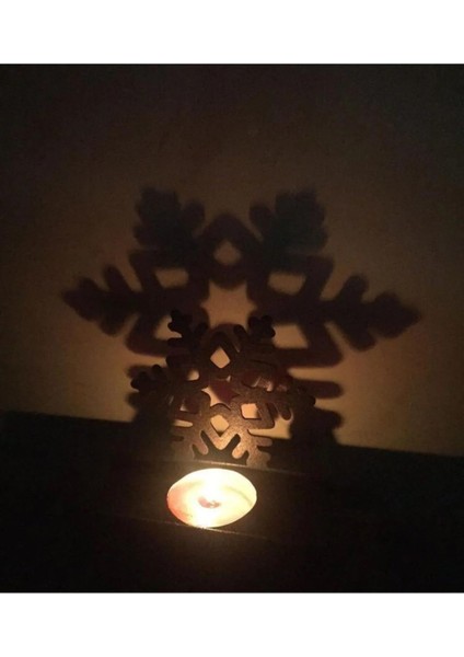 Dekoratif 3'lü Set Noel Baba Çam Ağacı Yılbaşı Temalı Tealight Mumluk Obje indirimleri