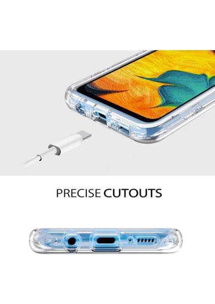 Samsung Galaxy A30S Çift Taraflı Silikon Kılıf Şeffaf fiyatları