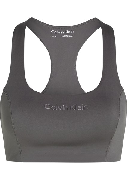 Calvın Kleın Wo - Sports Bra Medıum Support Spor Sütyeni