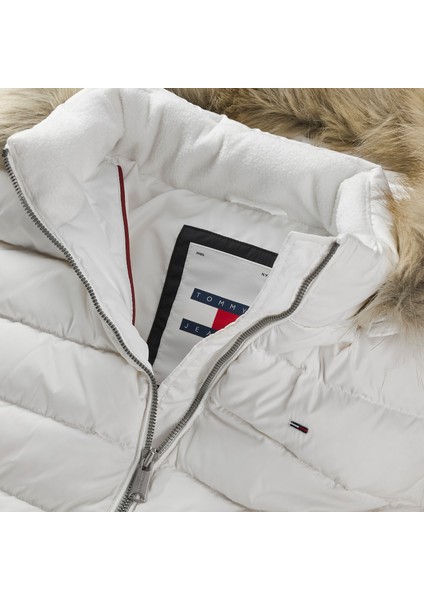 Tommy Hılfıger Tjw Basıc Hooded Down Jacket Ext Mont