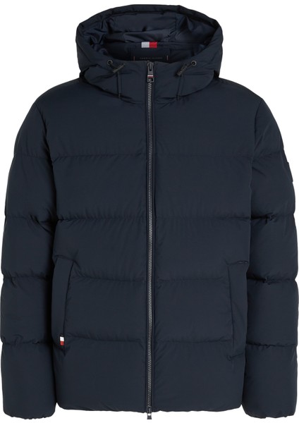 Tommy Hılfıger Down Hooded Puffer Jacket Mont