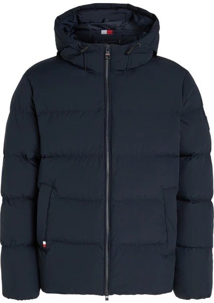 Tommy Hılfıger Down Hooded Puffer Jacket Mont