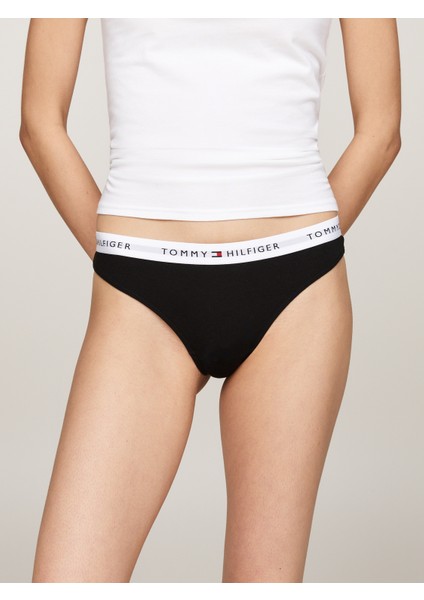 Tommy Hılfıger 3 Pack Thong (Ext. Sızes) Külot