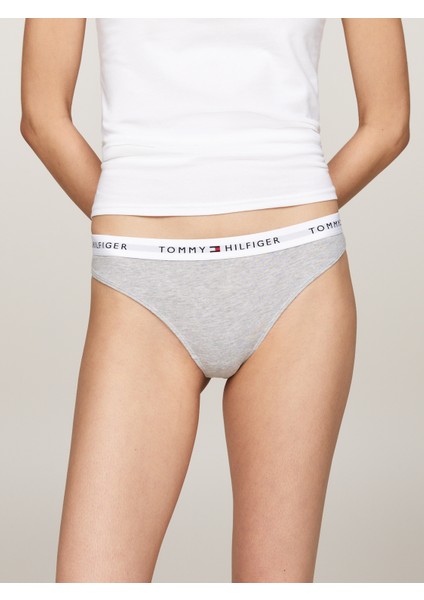 Tommy Hılfıger 3 Pack Thong (Ext. Sızes) Külot