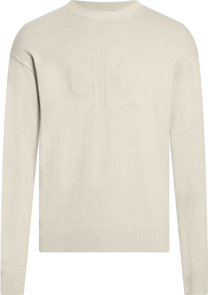 Calvın Kleın Ck Intarsıa Mıx Stıtch Sweater Kazak