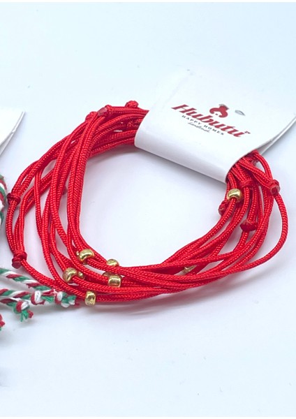 20’li (2’li 10Set) Kartlı Jelatinli Yılbaşı Hediyelik Marteniçka Dilek Şans Bileklik Seti fiyatları