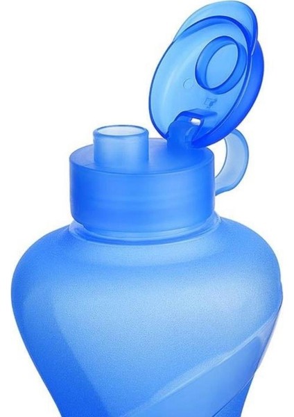 Sporcu Tipi Suluk Pratik 2000ML Kapasiteli Mavi El Matarası modelleri