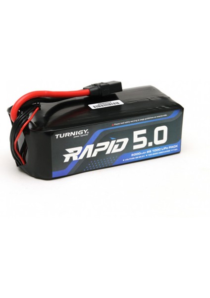 Rapid 5000MAH 6s (22.2V) 100C Lipo Batarya