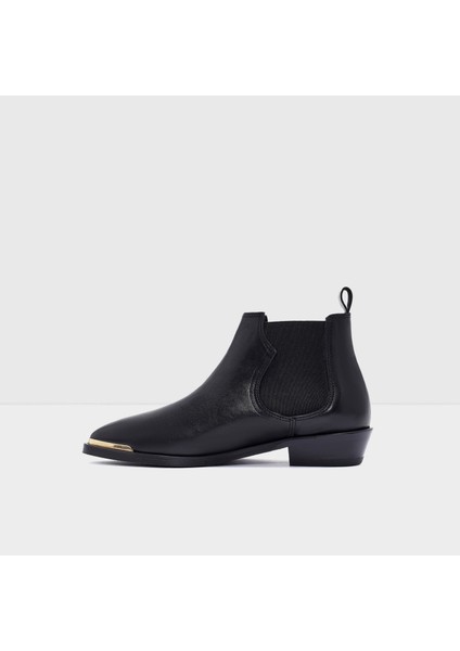 Petersburg-Tr Bot Bilekte Botlar;düz Bot - Siyah modelleri