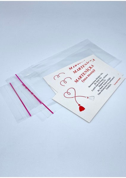 3’lü Kartlı Jelatinli Lüks Marteniçka Yılbaşı Dilek Bilekliği Seti fırsatları