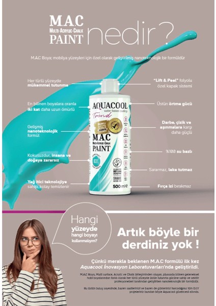 Su Bazlı Akrilik Dönüşüm Boyası 100 Pamuk Beyaz 150 ml fırsatları