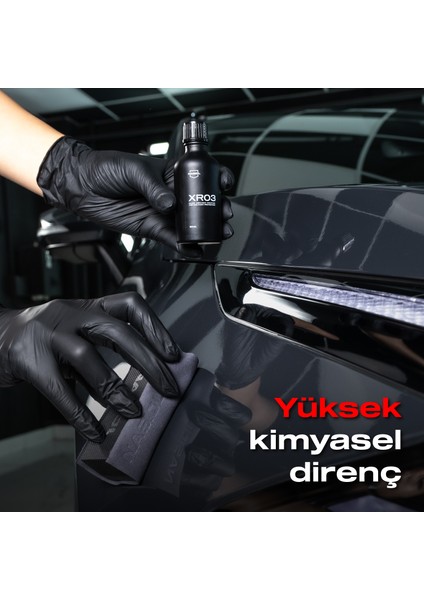 XR03 Araç Nano Seramik Kaplama ve Boya Koruma-1,5 Yıl Dayanım-50ml-Su İtici-Çizik Önleyici