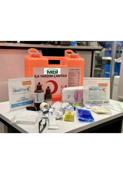 MDI Medikal Ilk Yardım Çantası Ecza Dolabı Km indirimleri