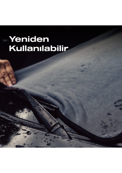 Yüksek Su Emici Özellikli Mikrofiber Araç Kurulama Havlusu-Çiziksiz Temizlik-50x60cm-600gsm