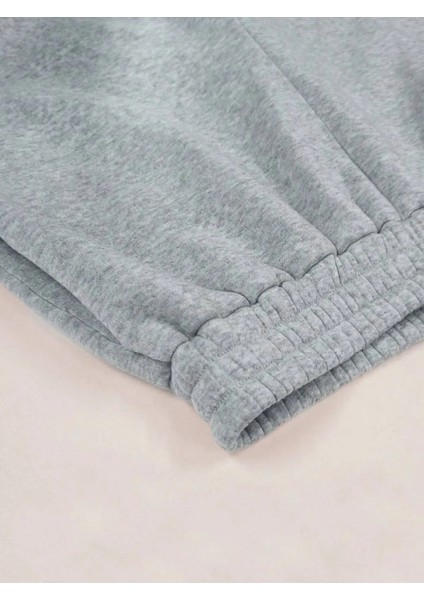 Erkek Dikey Baskılı Oversize Bisiklet Yaka Eşofman Takımı modelleri