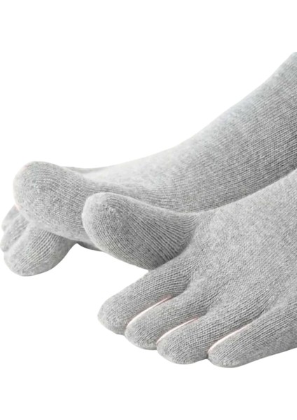 Kadın 3'lü Bambu Mantar Çorabı Parmak Çorap 36-44 Numara modelleri