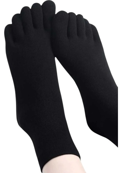 Kadın 3'lü Bambu Mantar Çorabı Parmak Çorap 36-44 Numara fiyatları