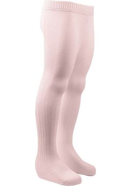 Bebek Derbili Krem Külotlu Çorap ONL-02639