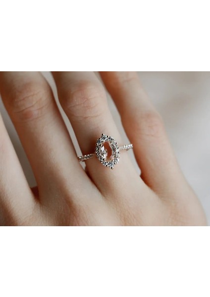Tasarım Pırlanta Morganite Yüzük fiyatları