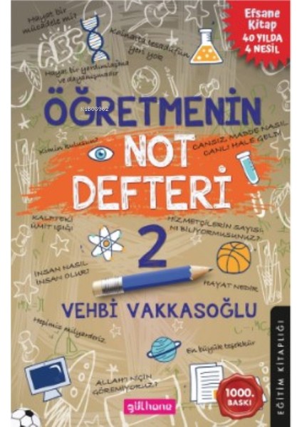 Öğretmenin Not Defteri (3 Kitap Set) Efsane Kitap 40 Yılda 4 Nesil - Vehbi Vakkasoğlu