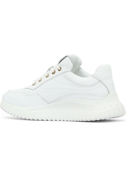 Beyaz Deri Kadın Spor Ayakkabı 16WA8153 16WA8153 fırsatları