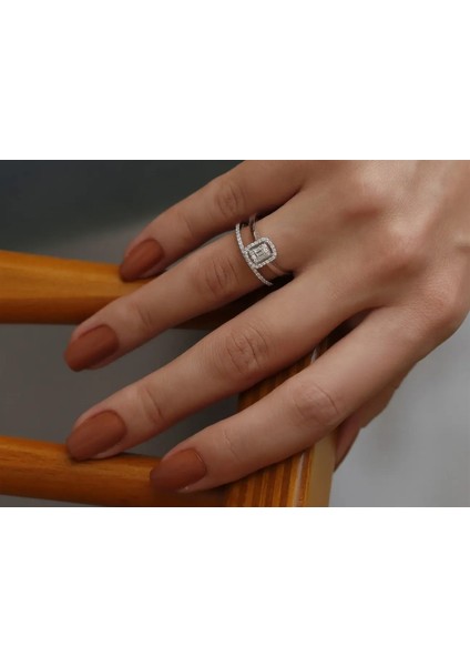 Pırlanta Baget Yüzük