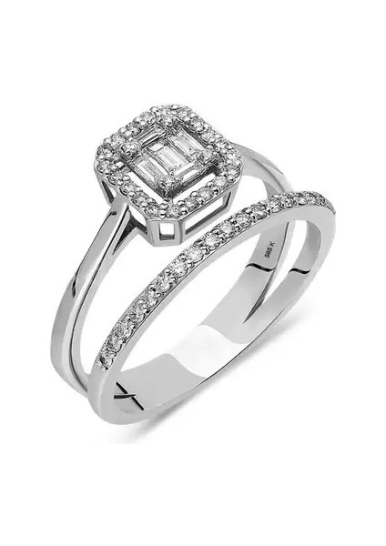 Pırlanta Baget Yüzük fiyatları