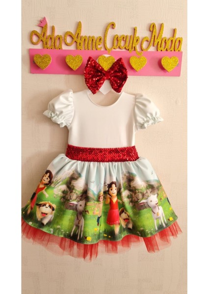 Kız Çocuk Heidi ve Peter Kabarık Tüllü Elbise fırsatları