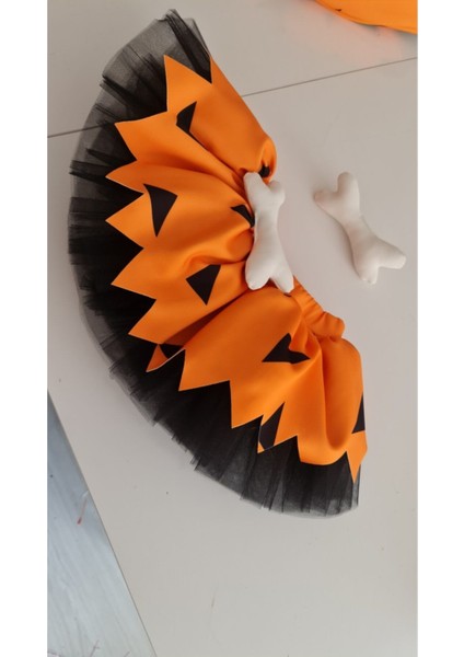 Taş Devri Çakıl Çakmaktaş Tüllü Etek ve Kemik Toka fiyatları