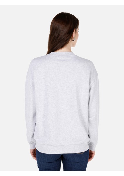 Gri Kadın Sweatshirt CL1070195_Q1.V2_MGA