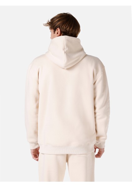 Regular Fit Erkek Bej Sweatshirt